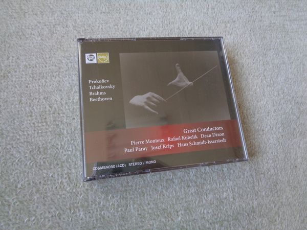 即♪限定盤:モントゥー、クーベリック、パレー、イッセルシュテット、クリップス、ディクソンのライヴ集(^^♪4CD拍卖