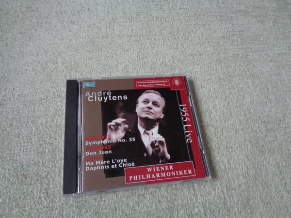 即♪ATUS:ウィーンのクリュイタンス(^^♪1955年ライヴ♪モーツァルト拍卖