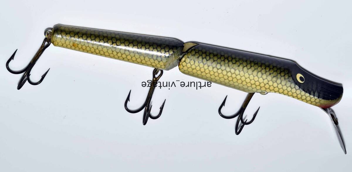 大型 solt water VINTAGE LURE (4401-325)USA MADE #OLDLURE #ARTLURE_VINTAGE #ヴィンテージルアー拍卖