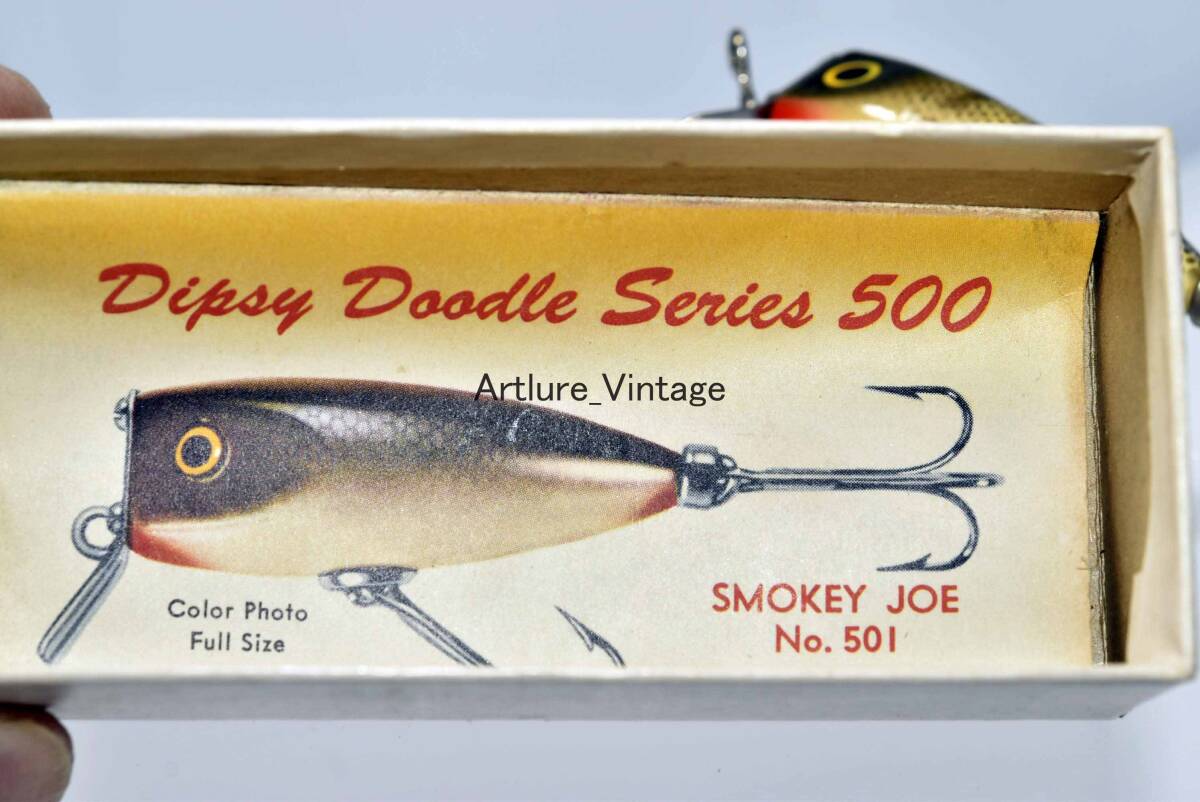 SMOKEY JOE #501 オールド希少珍品面白ルアー マニア向けVINTAGE LURE (8555-330 ) ヴィンテージ ルアー 蒐集家向けルアー拍卖