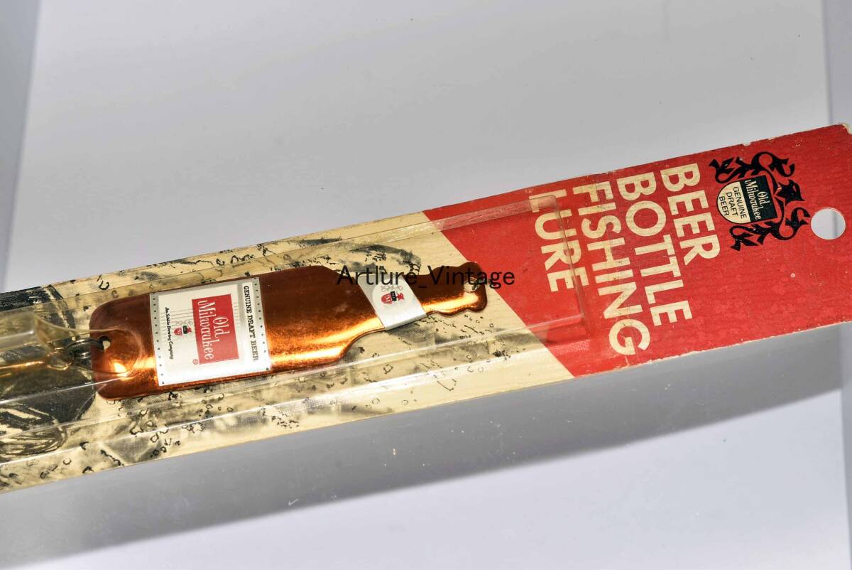 BEER BOTTLE LURE VINTAGE RARE META(4802-328)希少蒐集家向けヴィンテージメタルルアー、オールドルアー、拍卖