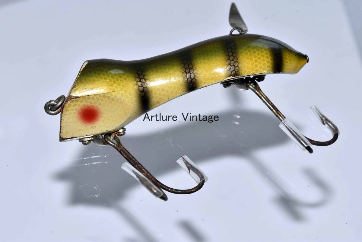 PFLUGER WIZZARD WOBBLER C1925 オールド希少珍品面白ルアー マニア向けVINTAGE LURE (4331-127) ヴィンテージ ルアー 蒐集家向けルアー拍卖