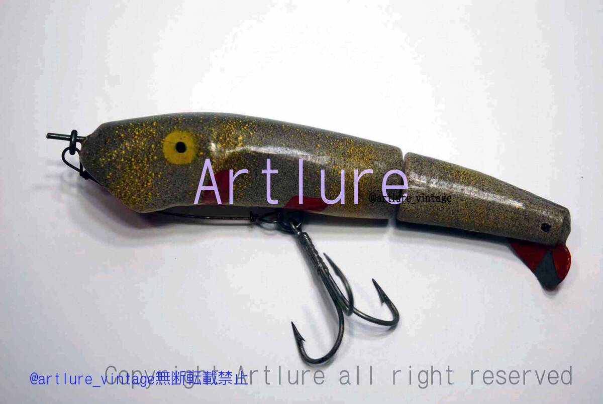 mud puppy roberts co. オールド希少珍品面白ルアー マニア向けVINTAGE LURE (5657-328 ) ヴィンテージ ルアー 蒐集家向けルアー拍卖