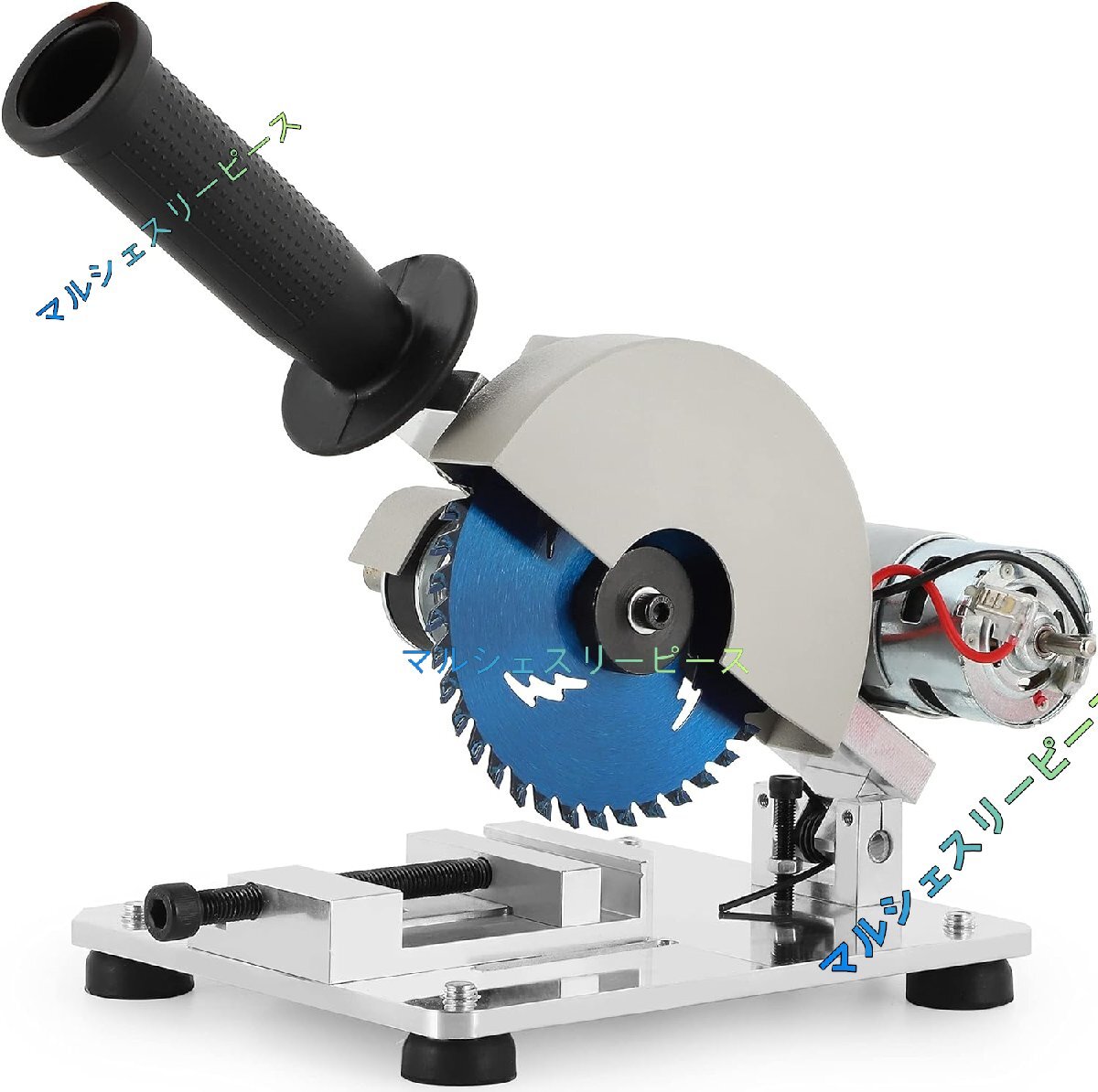 小型切断機 96Wチップソー切断機 29mmミニマルノコ 木材/アルミ/ステンレス鋼/アクリルの切断に 0-45°切断 替刃*2 (96W)拍卖