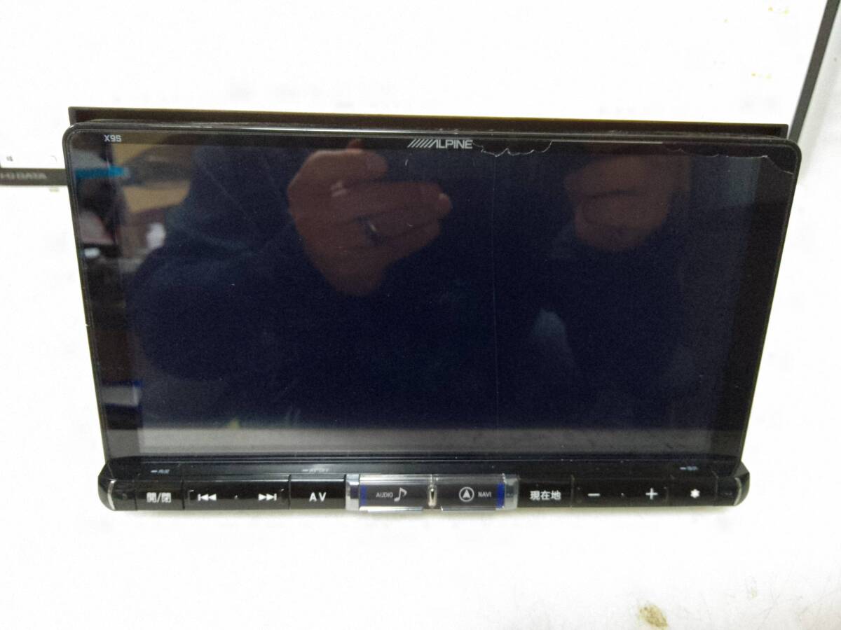 即決!アルパイン 9インチナビ X9S-PR2 本体 ジャンク拍卖