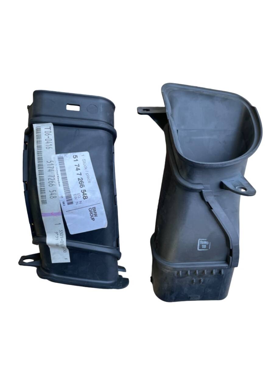 MINI Cooper S フロント右ブレーキダクトセット (51747266548/51747255130) NEW拍卖