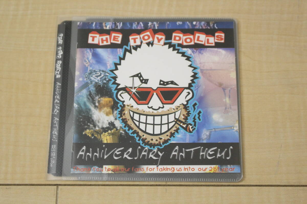 THE TOY DOLLS / ANNIVERSARY ANTHEMS CD 元ケース無し メディアパス収納拍卖