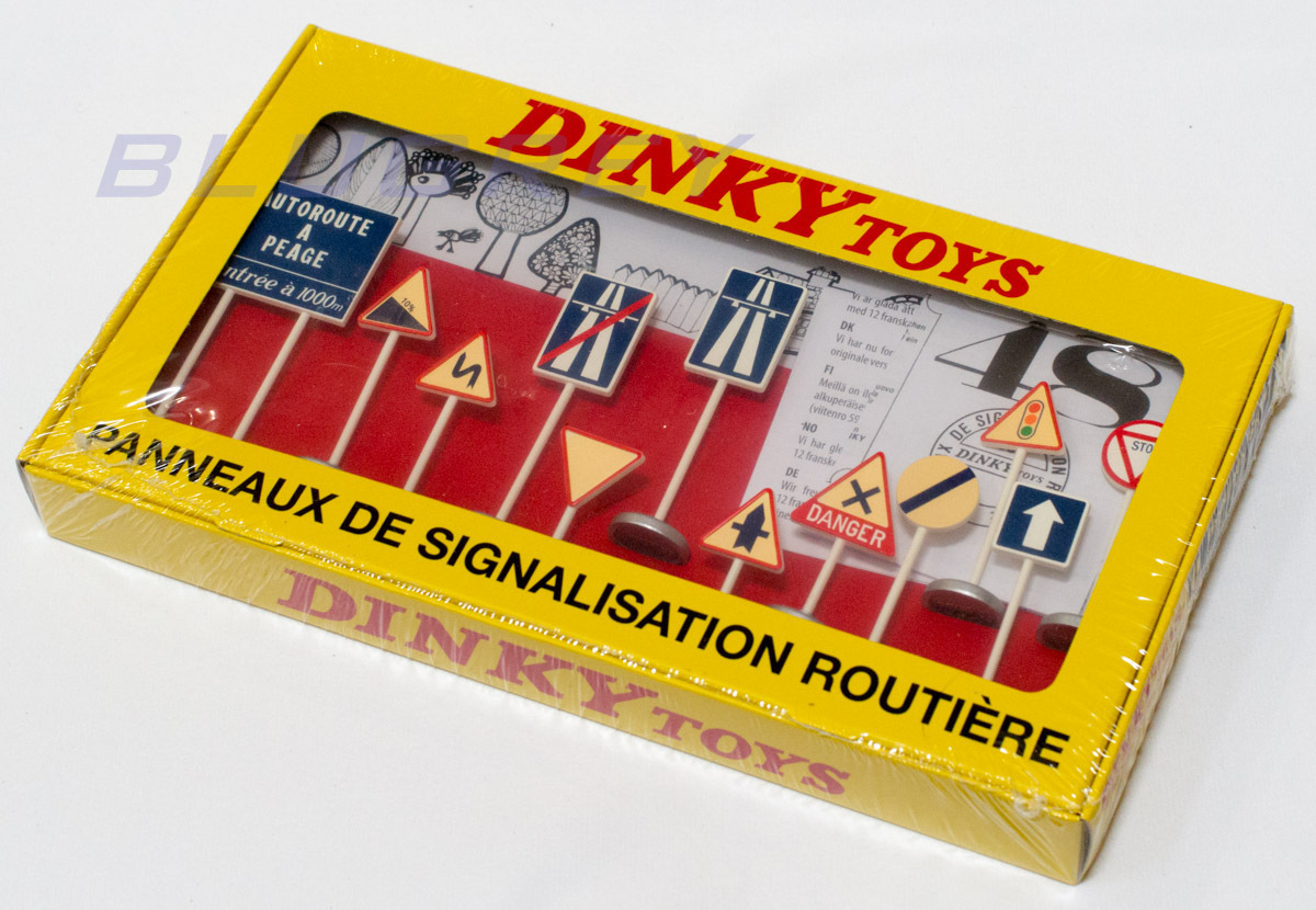 DINKY TOYS ディンキー 1/43 道路標識 12点 セット PANNEAUX DE SIGNALISATION ATLAS ◇DT2267984拍卖