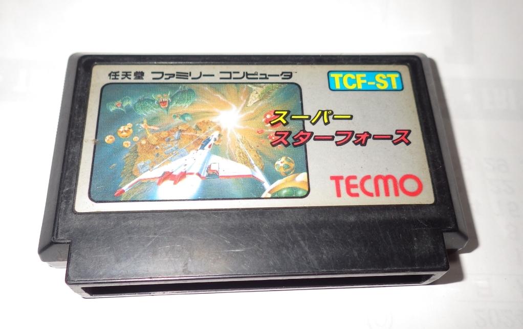 FC 名作 人気作 SUPER STAR FORCE スーパー スターフォース TECMO シューティング アクションRPG ☆動作確認済 拍卖