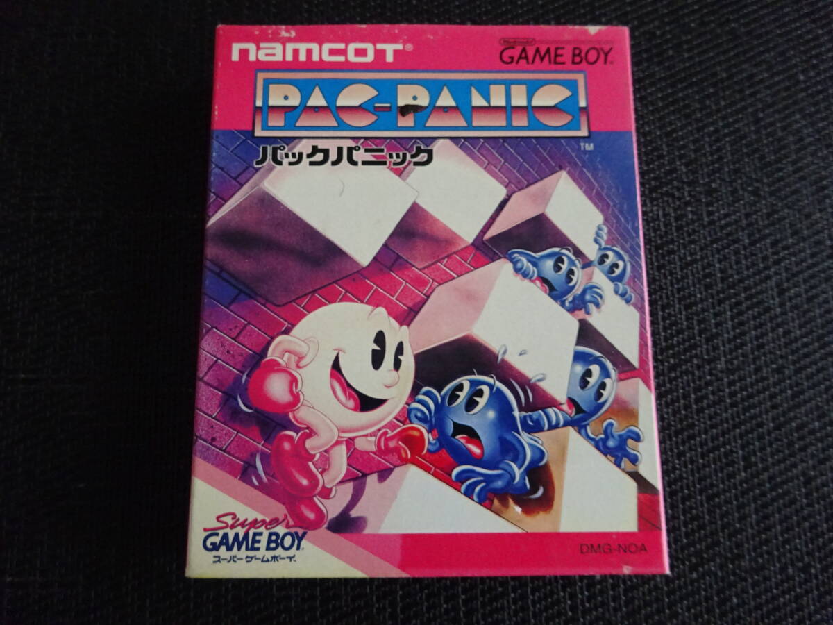 ゲームボーイ 箱説あり パックパニック 〈0627〉拍卖
