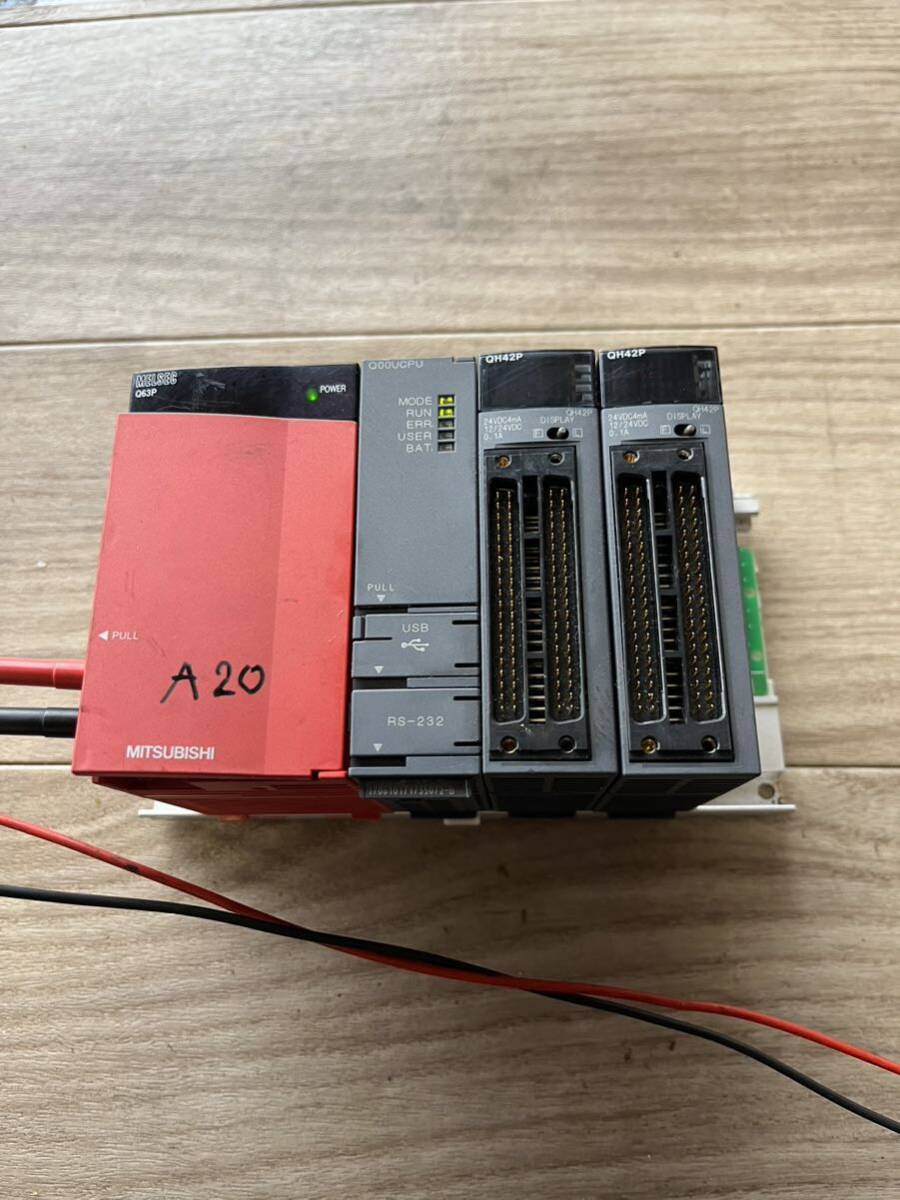 A20 MELSEC Q63P MITSUBISHI CPU QH42P 動作確認済み拍卖
