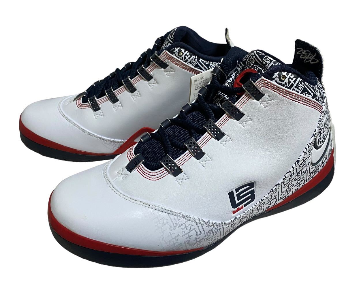 未使用品 08年 NIKE 336210-111 ZOOM SOLDIER Ⅱ ズーム ソルジャー 2 White/DRK OBSDN US10.5 28.5cm拍卖