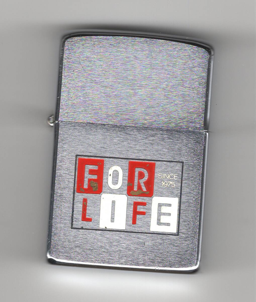 Zippo FOR LIFE SINCE 1975 フォーライフレコード 1981年製 中古拍卖