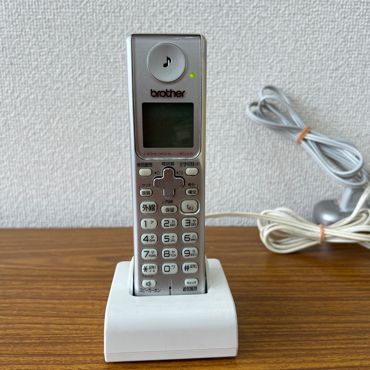 ★☆ 管S240520 a ☆★ ★brother ブラザー工業株式会社★2.4GHz DIGITAL CORDLESS★子機★子機用ACアダプタ 通電確認済み。拍卖