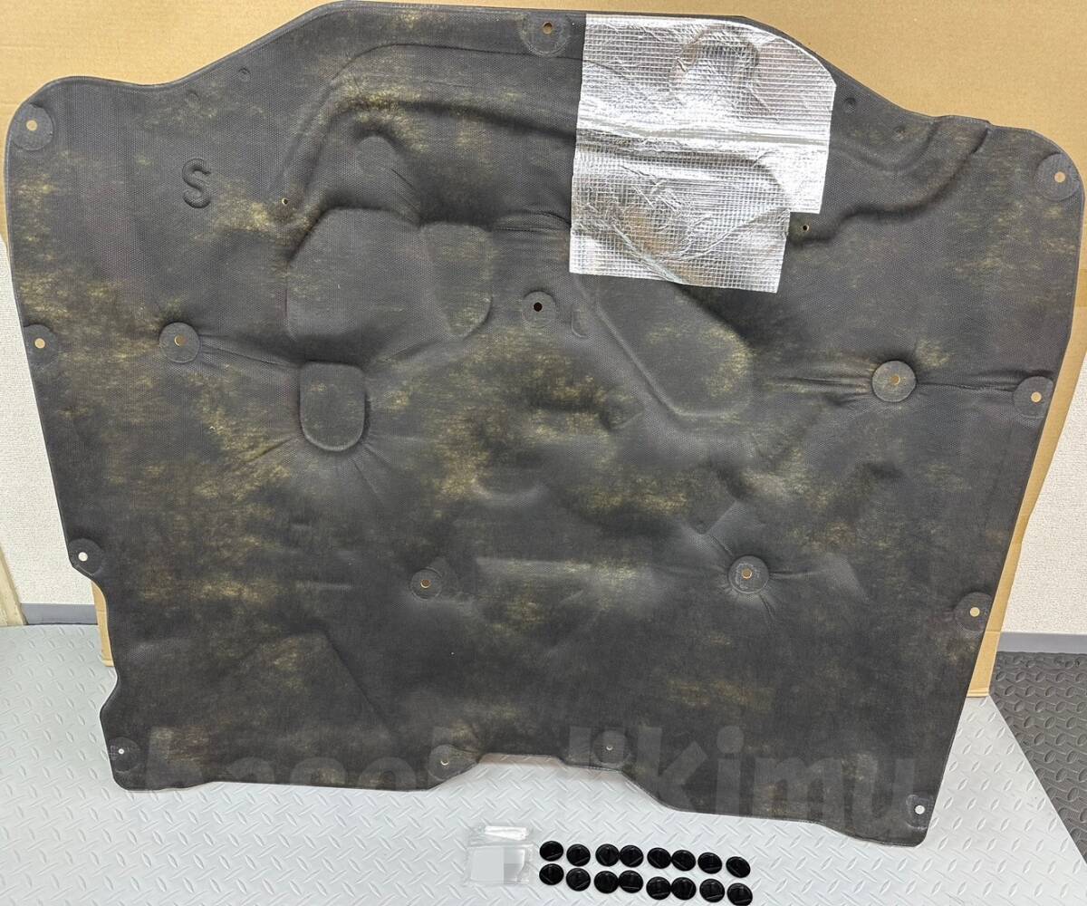 ■新品■トヨタ 純正 ランドクルーザー70 HZJ7# PZJ7# FJ75 フードインシュレーター ボンネット クリップセット拍卖