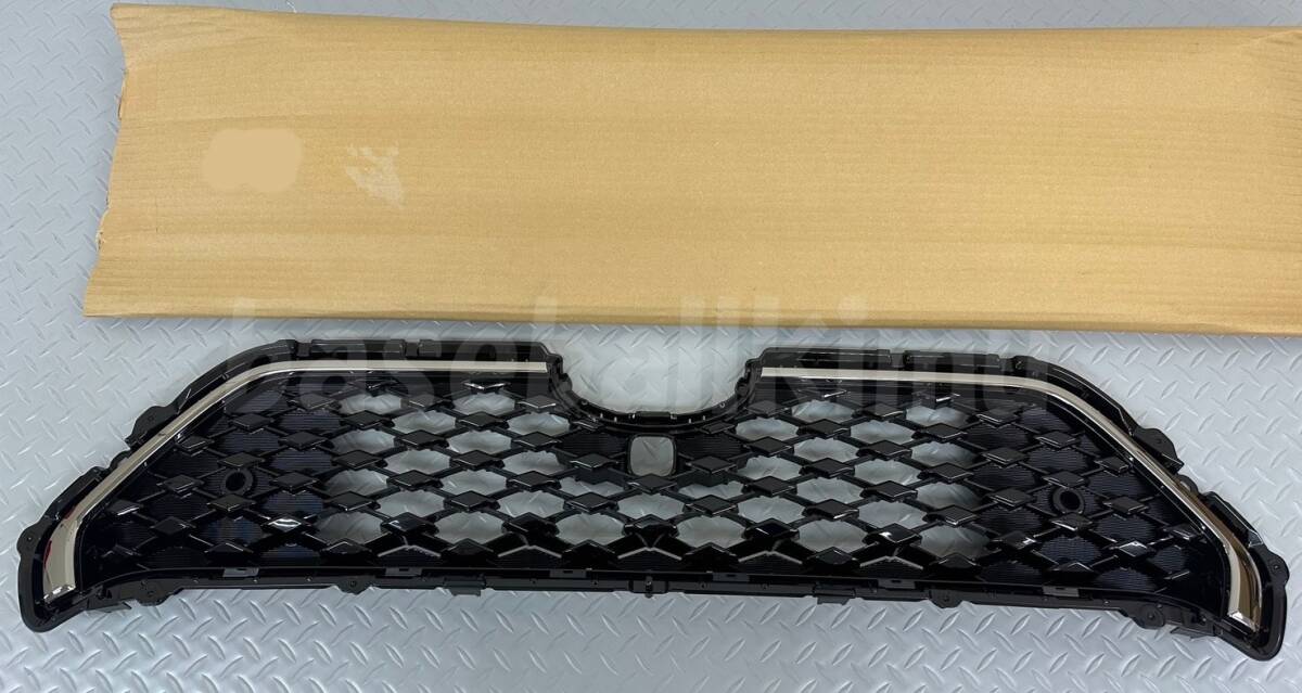 ■新品■トヨタ 純正品 RAV4 PHV フロントグリル メッシュタイプ 艶ありブラック塗装 ダーククロームメッキモール付拍卖