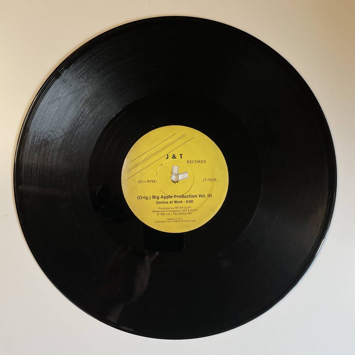 Various - (Orig.) Big Apple Production Vol. III拍卖