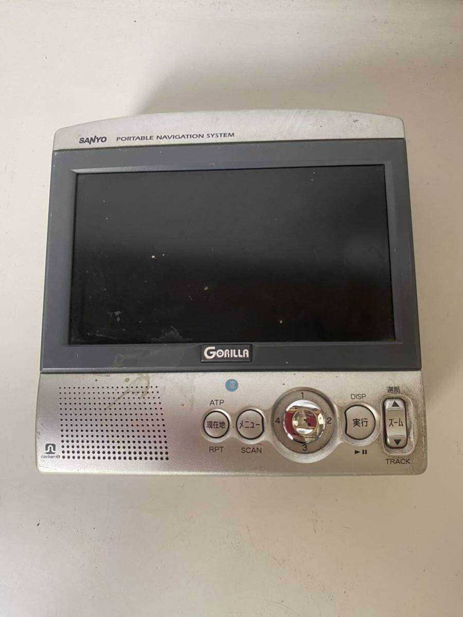 SANYO ポータブルナビゲーション NV-41 02年製【ジャンク品】拍卖