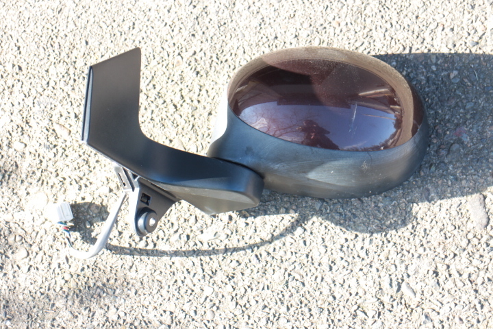 MF22S MRワゴン 左ドアミラー ブラウン 7ピン(23700)拍卖