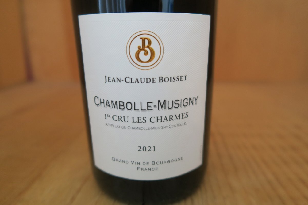 wineluvs/2021年☆★ジャン・クロード・ボワセ・シャンボール・ミュジニー・1er・レ・シャルム☆★B8-3拍卖