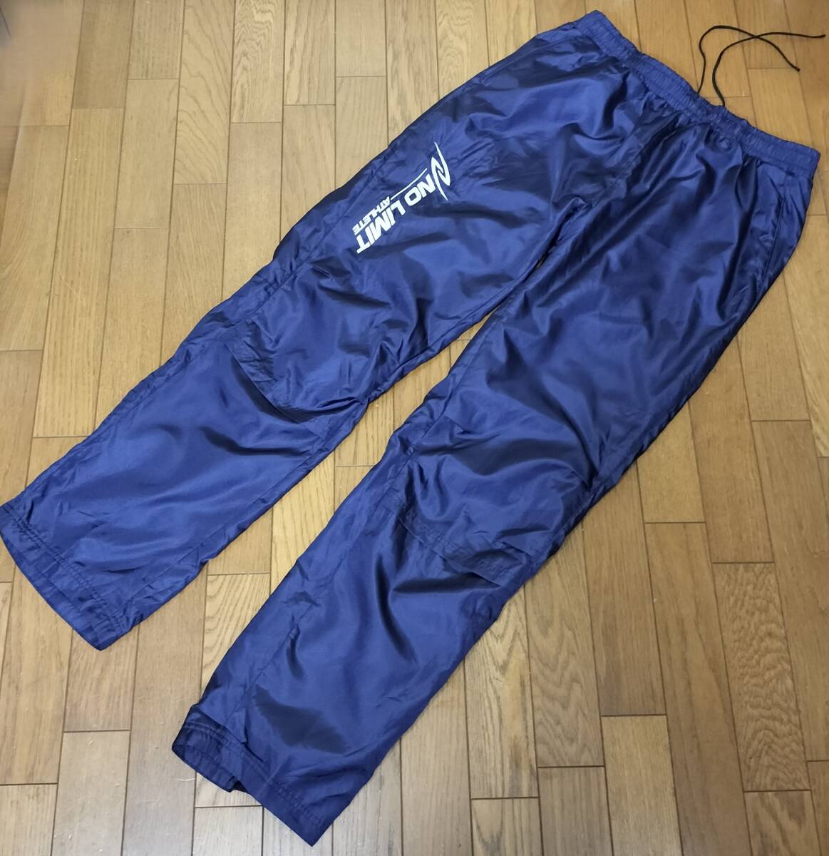 (物47) ニシ 裏起毛 ウィンドパンツ NAS80-001P 紺 メンズ2XO 拍卖