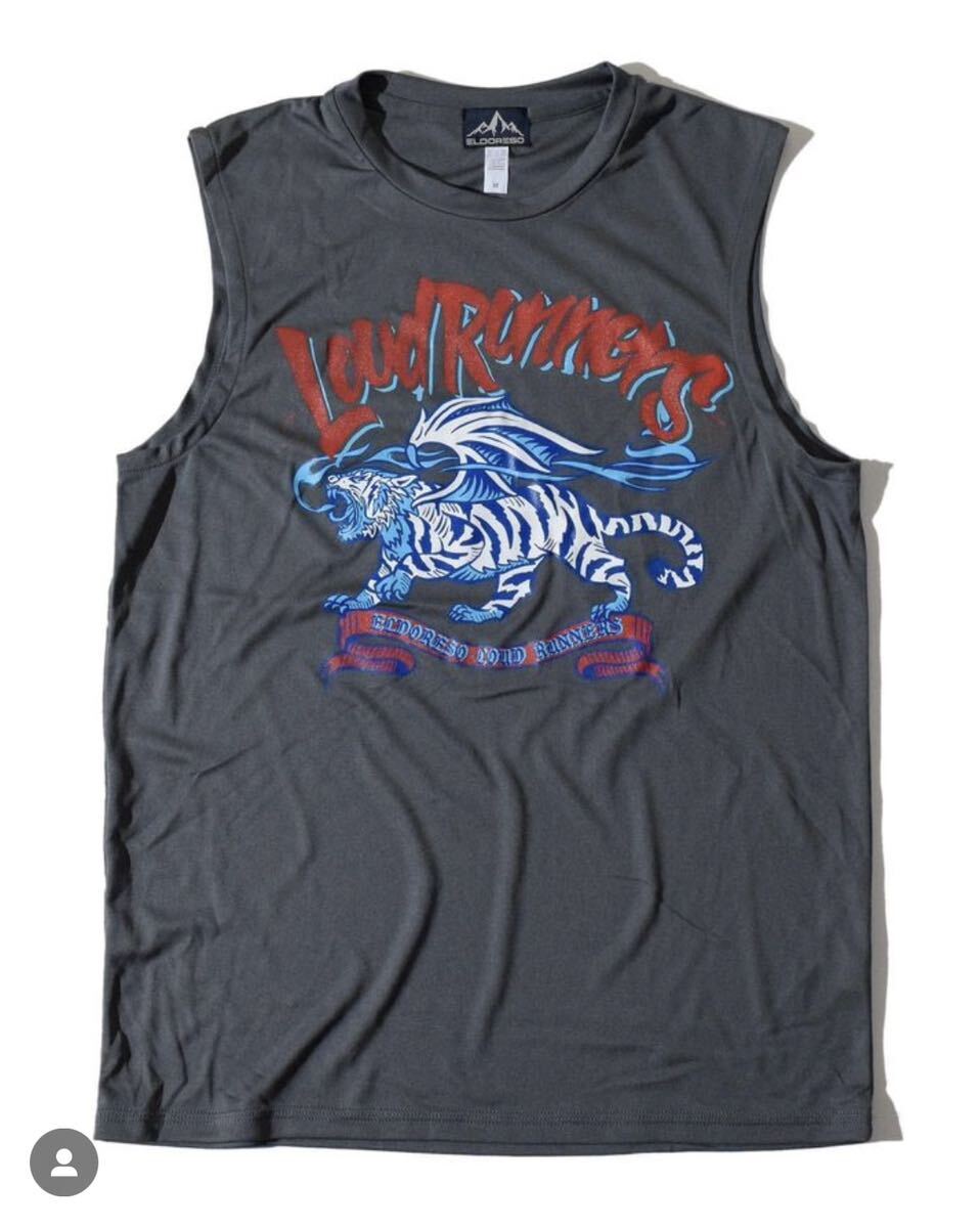 LoudRunners ラウドランナーズ ELDORESO エルドレッソ 練習会用ウェア ノースリーブ Tシャツ S拍卖