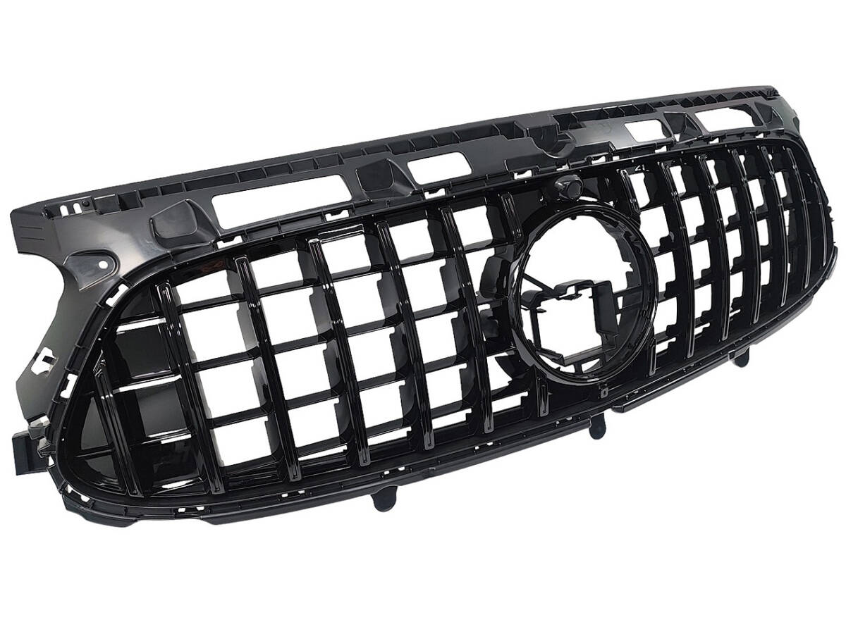 明日着 H247 パナメリカーナ グリル ブラック フィン AMGライン対応 メルセデス ベンツ GLAクラス GLA180 GLA200d 4マチック 外装 エアロ拍卖