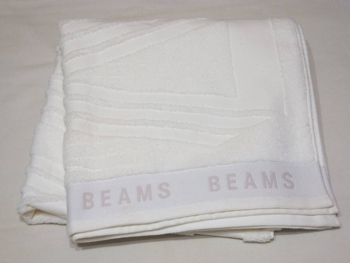 BEAMS ビームス 大バスタオル 日本製【Quality standard Towel musum】129cm×64㎝ ◇ビームス ジャパン正規品新品 デッドストック未使用拍卖