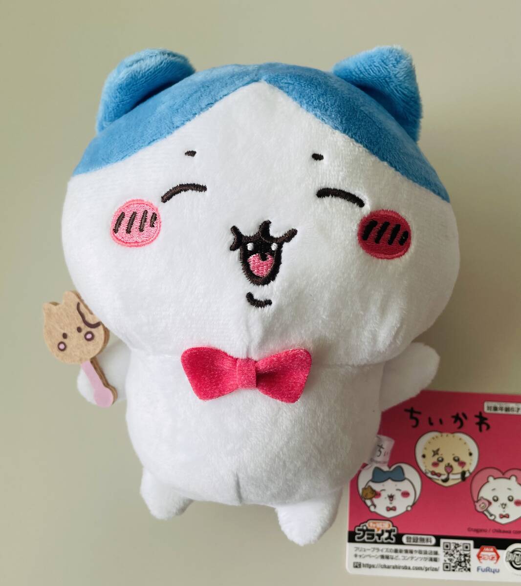 送料290円~★ちいかわ ラッコと一緒 ぬいぐるみ ハチワレ★マスコット チョコ バレンタイン拍卖