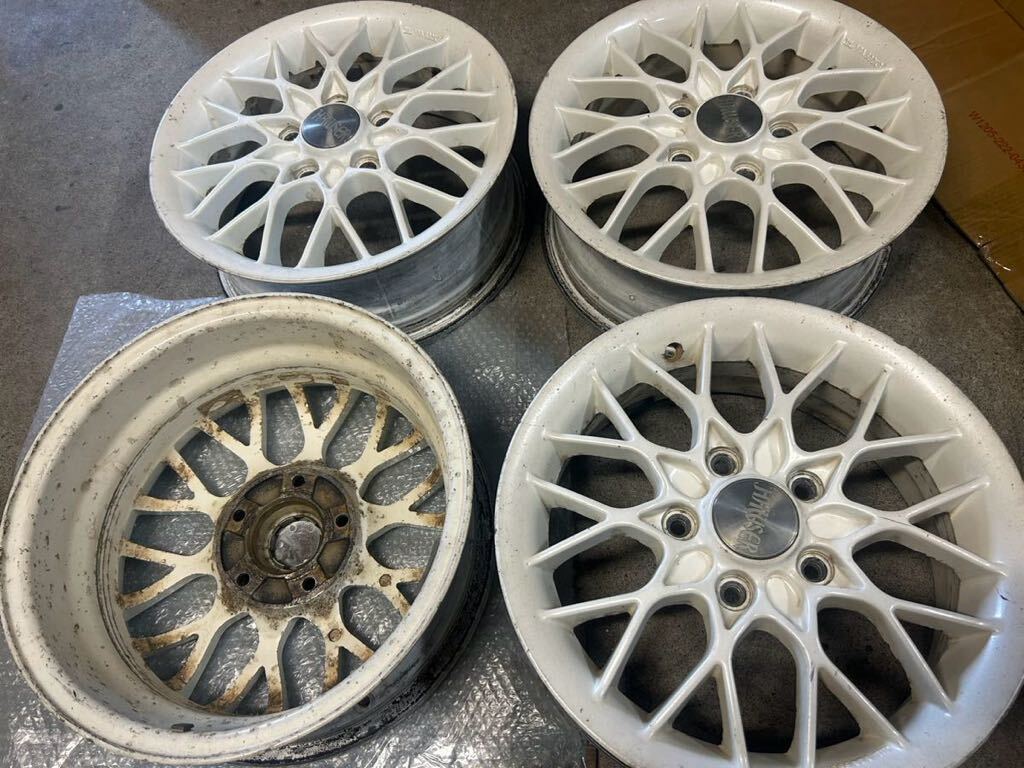 ★HAWSER PARAMOUNT ハウザー 4本 5.5J+42 メッシュ拍卖