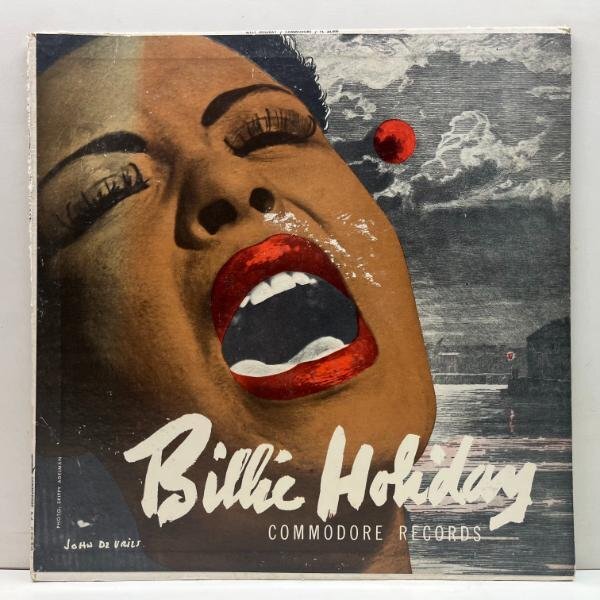 激レア 良好盤!! MONO 米オリジ マルーン 深溝『奇妙な果実 Strange Fruit』BILLIE HOLIDAY Twelve Of Her ~ (Commodore FL 30,008)拍卖