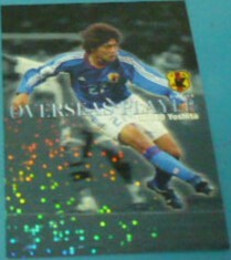 2005(年)カルビー日本代表チップスカードIN(OVERSEAS PLAYER)17大久保嘉人(マジョルカ)C大阪 インサート・キラ Jリーグ サッカートレカ拍卖