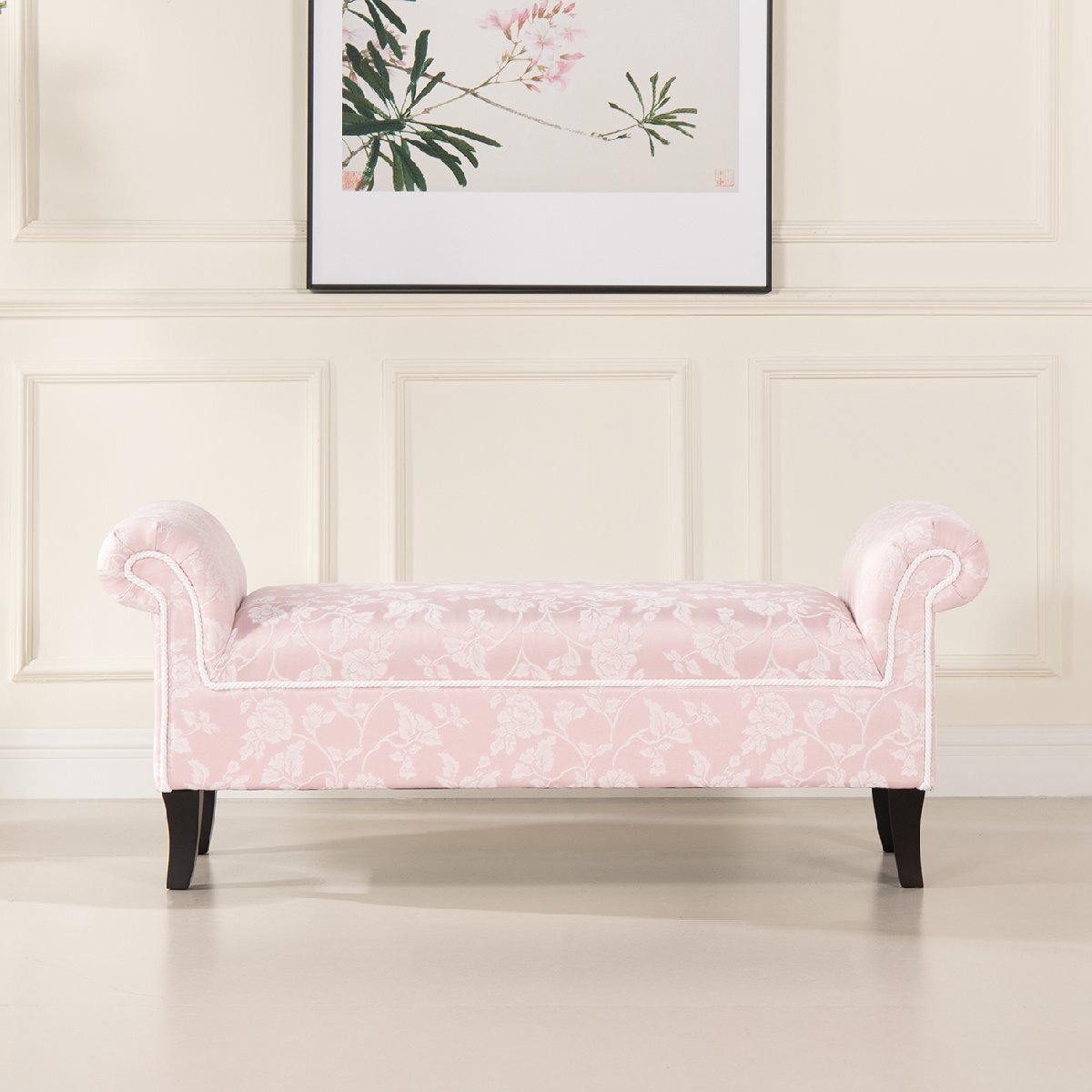 ジェニファーテイラー/JenniferTaylor ロールアームベンチ Heirloom-PK(ヘアルーム-PK) 33031RB-205P メーカー直送商品拍卖