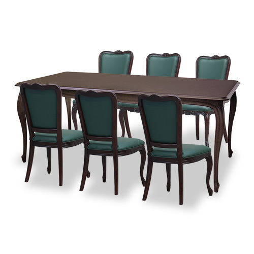 TOKAI KAGU/東海家具工業 KENT HOUSE ケントハウス ダイニング7点セット(DT180・チェアH6) メーカー直送商品 設置込拍卖