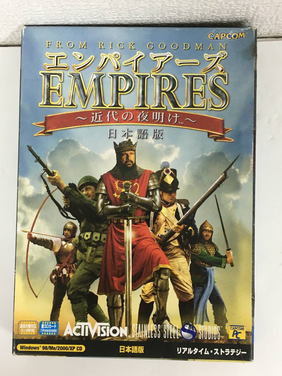 ◆◇F370 Windows 98/Me/2000/XP EMPIRES エンパイアーズ 近代の夜明け 日本語版◇◆拍卖