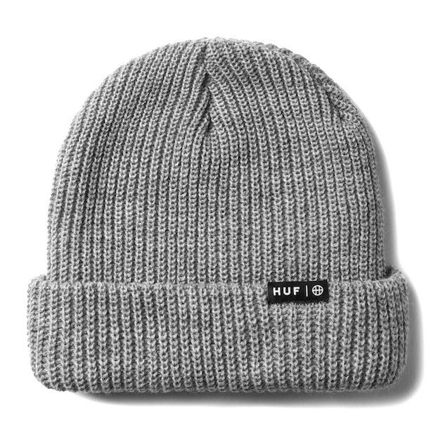 HUF Usual Beanie Grey Heather ビーニー拍卖