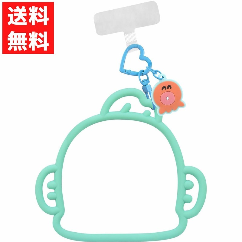 サンリオキャラクターズ マルチリングプラス シリコンブレスレット ハンギョドン スマホ アイフォン アンドロイド チャーム付き拍卖