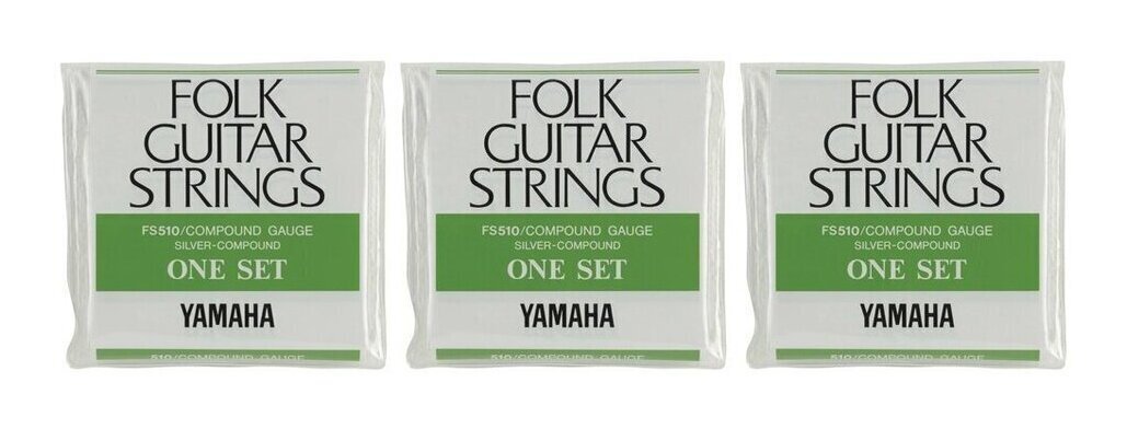 即決◆新品◆送料無料YAMAHA FS-510×3(コンパウンド/セット弦FS510/メール便拍卖