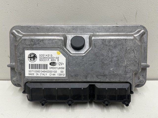 アルファロメオ ミト 955 2013年 955143 サスペンションエレクトロニックコントロールユニット 50514315 (在庫No:517088) (7545)拍卖