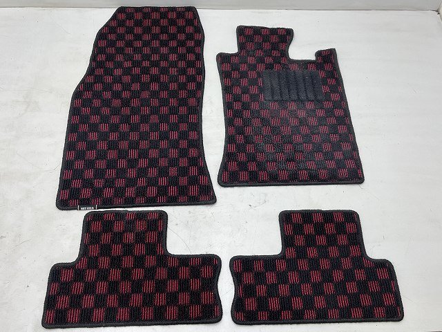 ★ BMW MINI One SEVEN R50 06年 RA16 HOT FIELD フロアマット 一台分 (在庫No:A37985) (7579) ※拍卖