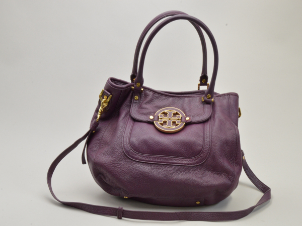 トリーバーチ TORY BURCH バッグ 2WAY ショルダー レザー パープル レディース u_s F-B6707拍卖