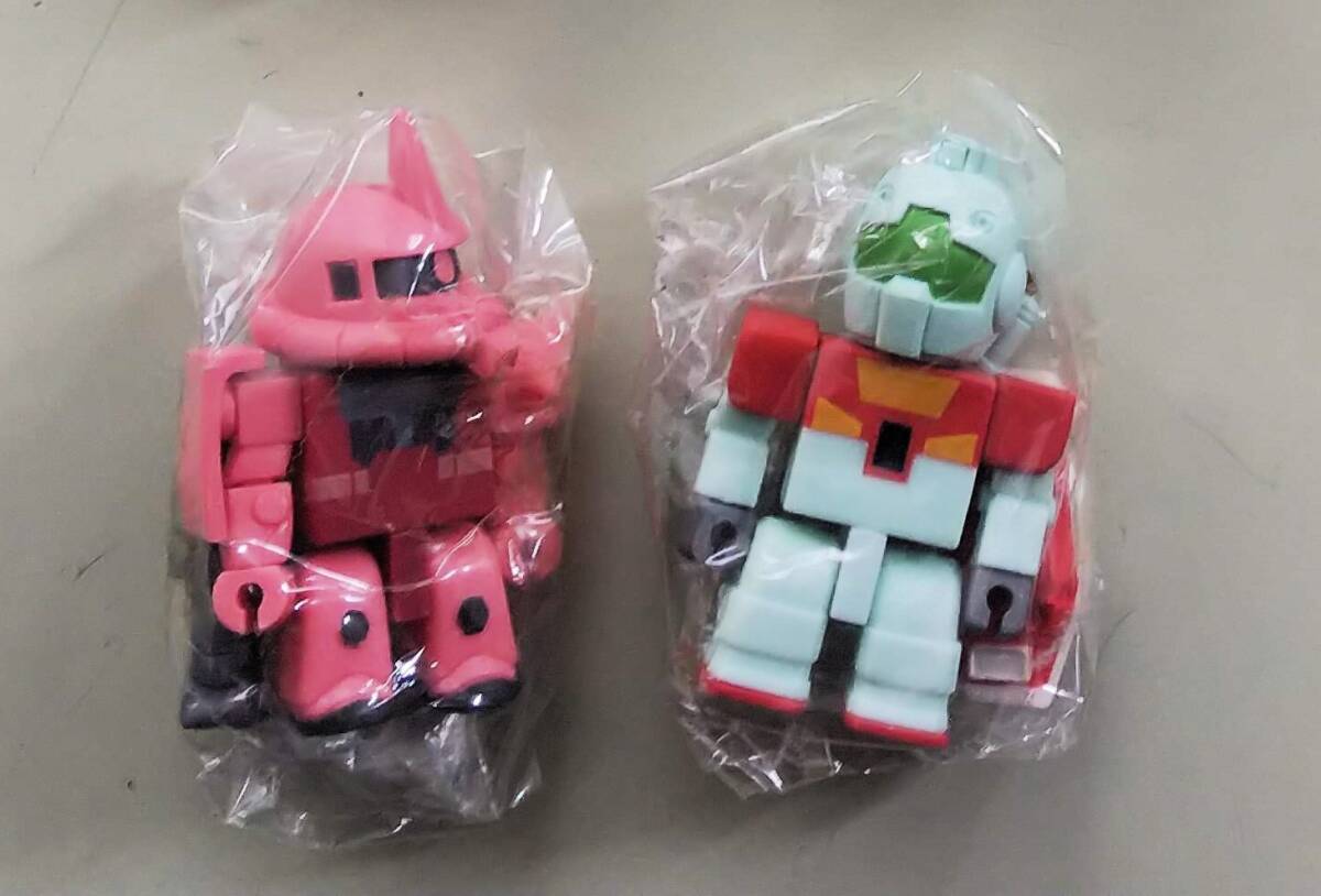 機動戦士ガンダム キューブメイト RGM-79 ジム シャア専用ザク フィギュア キーホルダー ストラップ 未開封拍卖