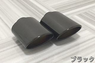ブイビジョン LX600 3BA-VJA310W 左右2本出し サイドマフラー オーバルブラック V-VISION拍卖