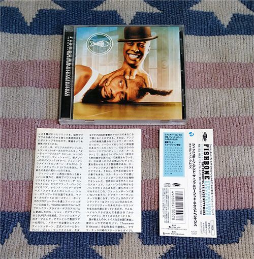 CD サイコティック・フレンズ Fishbone フィッシュボーン ボーナスト ラック ライナー・オビ付 正規国内盤 ディスク良好 送料込拍卖