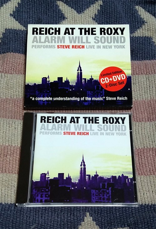 CD Reich at the Roxy スティーヴ・ライヒ Steve Reich CD+DVD 2枚組 廃盤拍卖