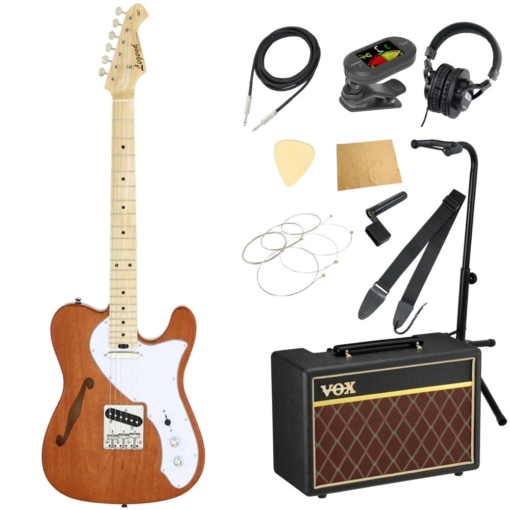 エレキギター 入門セット レジェンド LTE-69TL N VOXアンプ付き 11点セット LEGEND ギター 初心者セット拍卖