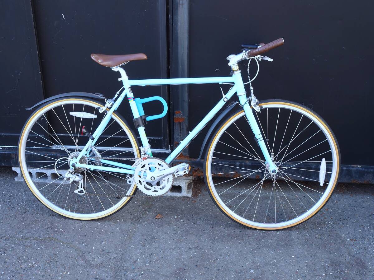 ◆riteway 自転車 クロスバイク ブルー クラシック レトロ アンティーク 26インチ ブラック あさひ購入◆拍卖
