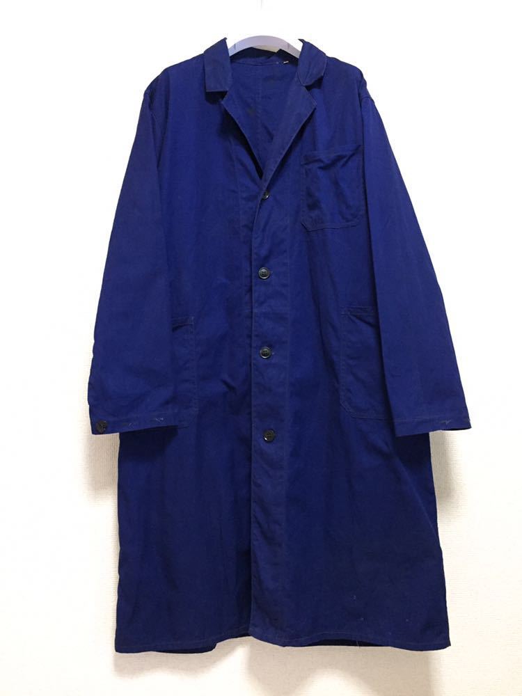 ヨーロッパヴィンテージ ショップコート ワークコート 50拍卖
