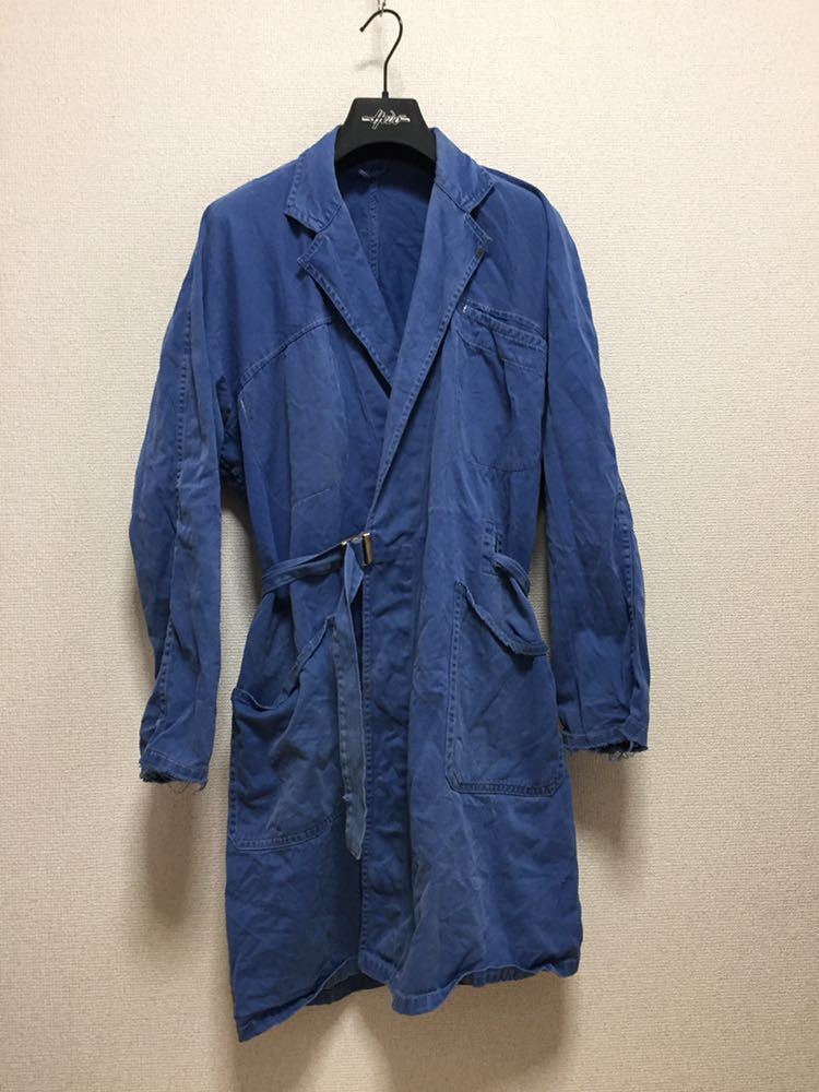 50's60'sフランスワークコート ショップコートAdolphe Lafont フレンチショップコート タイロッケンコート SANFOR拍卖