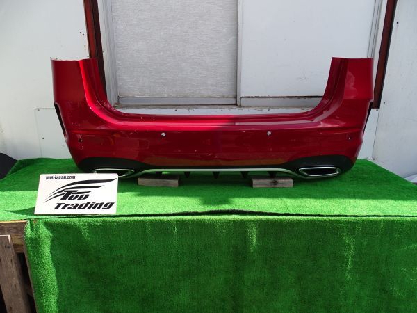 L1886vc ベンツ純正 Bクラス W247 AMG リアバンパー ディフューザー付 A2478854502 パタゴニアレッド/993拍卖